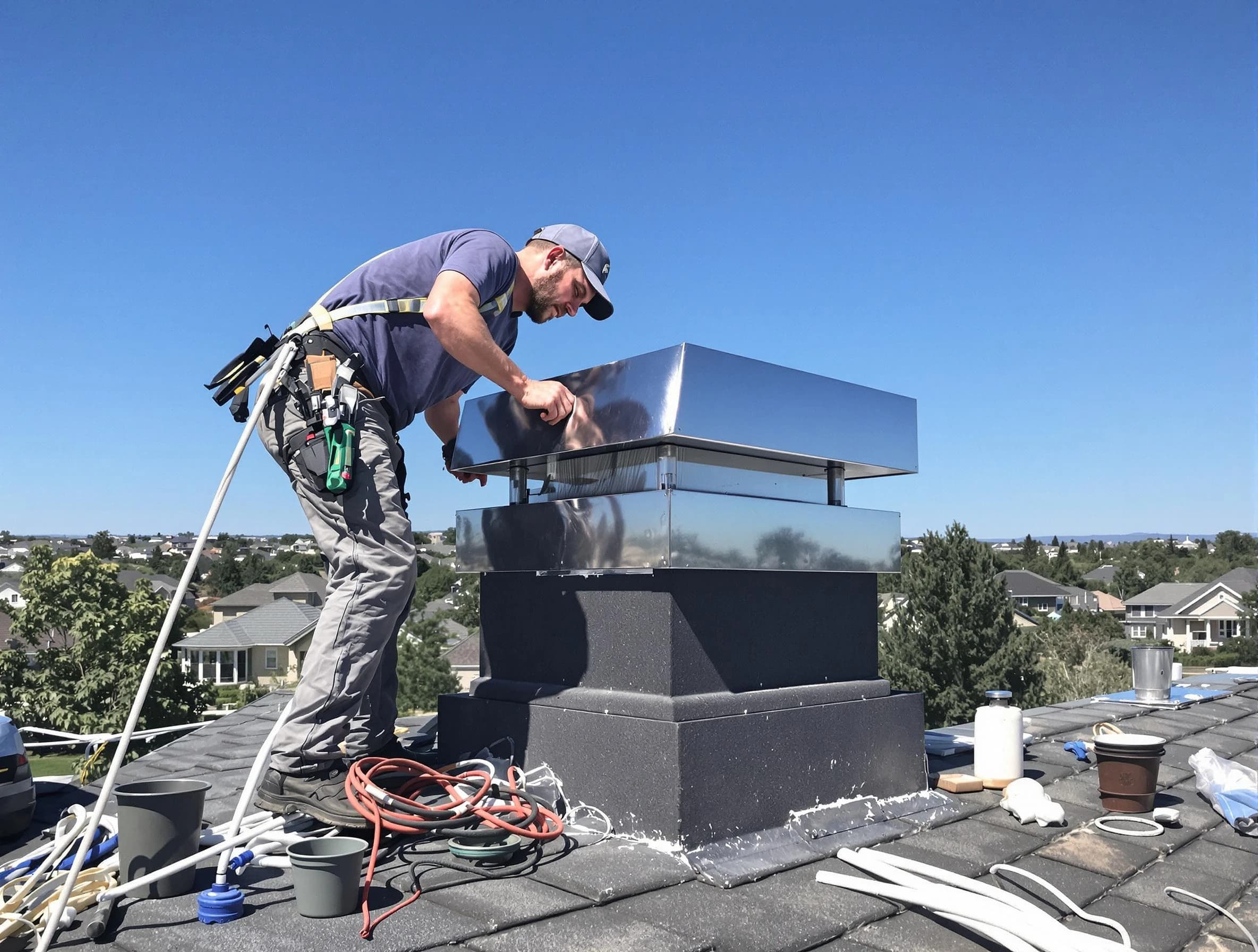 Chimney Cap Services service in Emporia, VA
